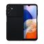 Slide Samsung Galaxy A14 5G/A14 4G, kameravédős szilikon tok, fekete