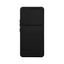Slide Samsung Galaxy A33 5G, kameravédős szilikon tok, fekete