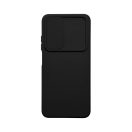 Slide Xiaomi Redmi 9C, kameravédős szilikon tok, fekete