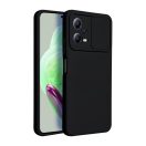 Slide Xiaomi Redmi Note 12 5G, kameravédős szilikon tok, fekete