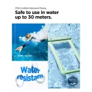 Spigen Aqua Shield A610 univerzális lebegő vízálló tok, menta