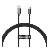 Baseus Superior USB-Type-C adatkábel, 100W, 1m, fekete