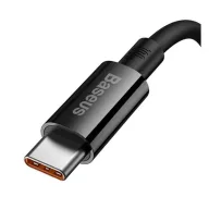 Baseus Superior USB-Type-C adatkábel, 100W, 1m, fekete