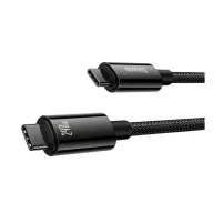   Baseus Tungsten Gold USB-C / USB-C töltő- és adatkábel, 240W, 1m, fekete