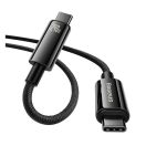 Baseus Tungsten Gold USB-C / USB-C töltő- és adatkábel, 240W, 2m, fekete