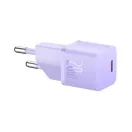 Baseus GaN5 Type-C hálózati töltő 20W, lila