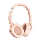 Baseus Encok D02 Pro wireless bluetooth fejhallgató, rózsaszín