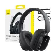   Baseus Bowie H1i bluetooth fejhallgató, aktív zajszűréssel ANC, fekete