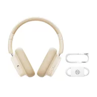   Baseus Bowie H1i bluetooth fejhallgató, aktív zajszűréssel ANC, fehér