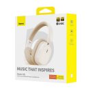 Baseus Bowie H1i bluetooth fejhallgató, aktív zajszűréssel ANC, fehér