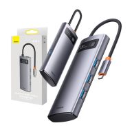 Baseus Metal Gleam Hub 4in1 USB-C, 4x USB-A 3.0