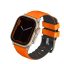 Uniq Linus Airosoft Apple Watch 42/44/45/49mm szilikon szíj, narancs