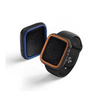   Uniq Moduo Apple Watch 45mm/44mm tok cserélhető kerettel, narancs/kék