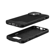  UAG Metropolis LT MagSafe Apple iPhone 15 Pro Max hátlap tok, kevlár fekete