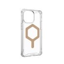 UAG Plyo MagSafe Apple iPhone 15 Pro Max hátlap tok, jég/arany