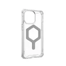 UAG Plyo MagSafe Apple iPhone 15 Pro Max hátlap tok, jég/ezüst