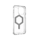 UAG Plyo MagSafe Apple iPhone 15 Pro Max hátlap tok, jég/ezüst