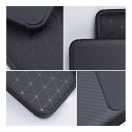 Forcell Carbon Premium hátlap tok Apple iPhone 15 Plus karbon mintás szilikon tok, fekete