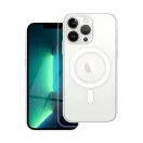 Magsafe szilikon tok Apple iPhone 15, átlátszó