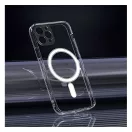 Magsafe szilikon tok Apple iPhone 15, átlátszó