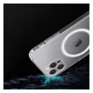 Magsafe szilikon tok Apple iPhone 15 Pro, átlátszó