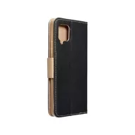 Fancy Apple iPhone 15 Plus flip tok, fekete/arany