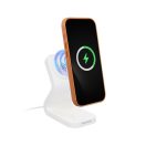 Magsafe műbőr tok Apple iPhone 15 Plus , narancs