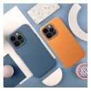 Magsafe műbőr tok Apple iPhone 15 Plus , narancs