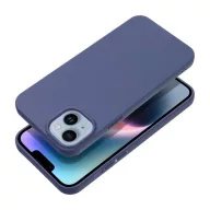 Matt Apple iPhone 15 Plus szilikon tok, kék