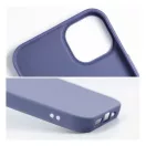 Matt Apple iPhone 15 Plus szilikon tok, kék