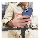 Matt Apple iPhone 15 Pro Max szilikon tok, kék