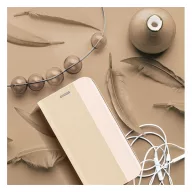   Forcell Sensitive mágneses flip tok Apple iPhone 15 Pro , arany