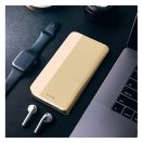 Forcell Sensitive mágneses flip tok Apple iPhone 15 Pro , arany