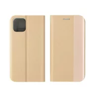   Forcell Sensitive mágneses flip tok Apple iPhone 15 Pro , arany