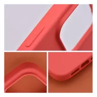 Forcell Silicone Apple iPhone 15 szilikon tok, barack