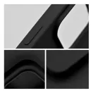 Forcell Silicone Apple iPhone 15 Pro Max szilikon tok, fekete