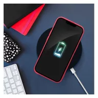   Forcell Silicone Apple iPhone 15 Pro Max szilikon tok, barack