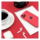 Forcell Soft Apple iPhone 15 Pro szilikon tok, piros