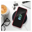 Forcell Soft Apple iPhone 15 Pro Max szilikon tok, piros