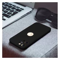 Forcell Soft Apple iPhone 15 Pro Max szilikon tok, fekete