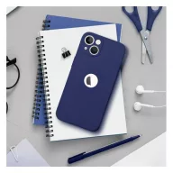 Forcell Soft Apple iPhone 15 Pro szilikon tok, sötétkék