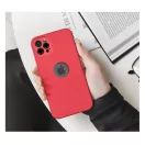 Forcell Soft Apple iPhone 15 Plus szilikon tok, piros