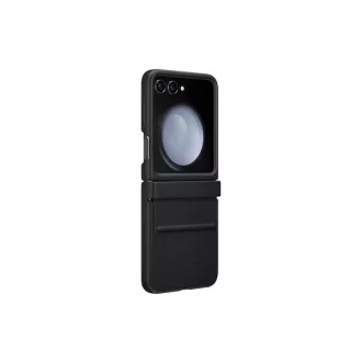 Samsung Galaxy Z Flip5 gyári Flap ECO bőr tok, fekete