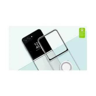 Samsung Galaxy Z Flip5 gyári Gadget tok, átlátszó