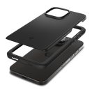 Spigen Thin Fit Apple iPhone 15 Pro Max tok, fekete