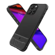   Spigen Rugged Armor MagFit Apple iPhone 15 Pro Max tok, MagSafe, Matte Black, fekete
