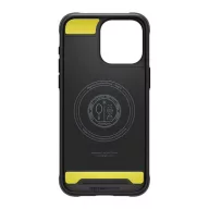   Spigen Rugged Armor MagFit Apple iPhone 15 Pro Max tok, MagSafe, Matte Black, fekete