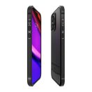 Spigen Rugged Armor MagFit Apple iPhone 15 Pro Max tok, MagSafe, Matte Black, fekete