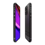   Spigen Rugged Armor MagFit Apple iPhone 15 Pro Max tok, MagSafe, Matte Black, fekete