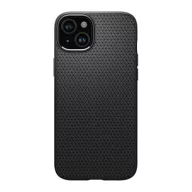   Spigen Liquid Air Apple iPhone 15 Plus tok, Matte Black, fekete